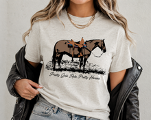 Load image into Gallery viewer, Pretty Girls Ride Pretty Horses Western Graphic Tee