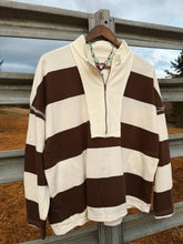 Load image into Gallery viewer, The Ceily Quarter Zip - brown