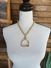 Load image into Gallery viewer, The Stirrup Necklace - Gold