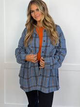Load image into Gallery viewer, Laylie Plaid Flannel – Oversized Long Sleeve
