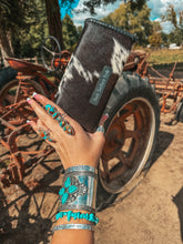 Load image into Gallery viewer, The Elva (Black Leather) Wallet a Haute Southern Hyde by Beth Marie Exclusive