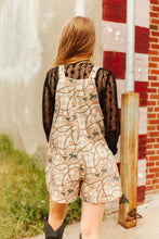 Load image into Gallery viewer, The Gingham Cowboy Romper