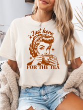 Load image into Gallery viewer, Here For The Tea Graphic
