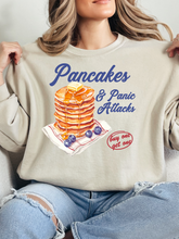Load image into Gallery viewer, Pancakes and Panic Attacks Graphic