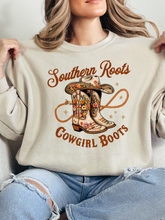 Load image into Gallery viewer, Southern Roots &amp; Cowgirl Boots Graphic