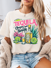 Load image into Gallery viewer, Tequila Cheaper Than Therapy Graphic