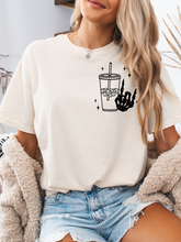 Load image into Gallery viewer, Fueled By Iced Coffee Graphic (Front &amp; Back)