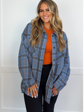 Load image into Gallery viewer, Laylie Plaid Flannel – Oversized Long Sleeve