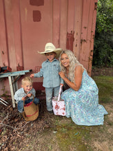 Load image into Gallery viewer, The Blue Iris Maxi Dress