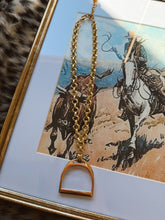 Load image into Gallery viewer, The Stirrup Necklace - Gold