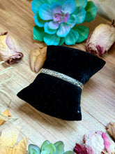 Load image into Gallery viewer, MJ Sterling Silver Cuff – Flexible Small Wrist Fit