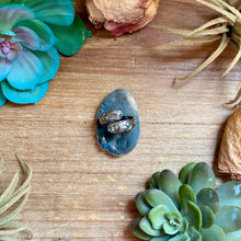 Load image into Gallery viewer, MJ Blue Turquoise Adjustable Ring
