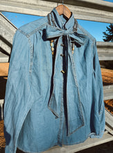 Load image into Gallery viewer, The Denim Tie Top - Best Seller