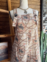 Load image into Gallery viewer, The Gingham Cowboy Romper