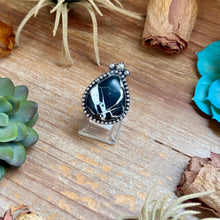 Load image into Gallery viewer, Mj Big White Buffalo Adjustable Statement Ring