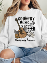 Load image into Gallery viewer, Country Music And Beer Graphic