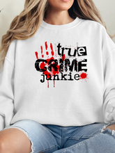 Load image into Gallery viewer, True Crime Junkie Graphic