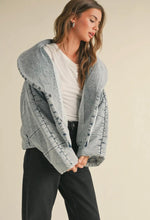 Load image into Gallery viewer, The Quilted Denim Coat