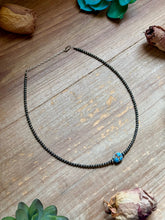 Load image into Gallery viewer, Golden Hills Turquoise &amp; Sterling Silver Pearl Necklace