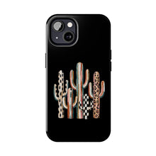 Load image into Gallery viewer, Boho Cactus Trio Phone Case | Tough Phone Case