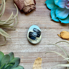 Load image into Gallery viewer, MJ Ring Oval Blue Larimar Sterling Silver
