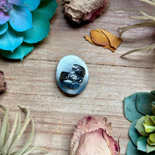 Load image into Gallery viewer, MJ Dark Turquoise Adjustable Sterling Silver Ring