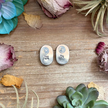 Load image into Gallery viewer, 50 - Sterling Silver Red Buffalo Stud Earrings by Jason Ogg