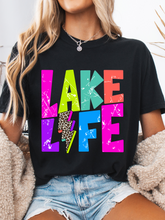 Load image into Gallery viewer, Retro Lake Life Graphic