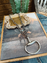 Load image into Gallery viewer, The Half Bit Necklace - Silver