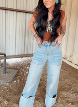 Load image into Gallery viewer, The Jenny Cuffed Jeans