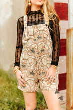 Load image into Gallery viewer, The Gingham Cowboy Romper