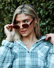 Load image into Gallery viewer, Rory Plaid Cropped Flannel