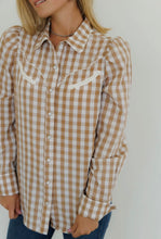 Load image into Gallery viewer, The Gingham Pearl Snap