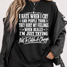 Load image into Gallery viewer, Not to Catch a Charge Funny Graphic Tee