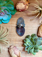 Load image into Gallery viewer, MJ Two-Tone Blue Turquoise Statement Ring