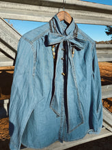 Load image into Gallery viewer, The Denim Tie Top - Best Seller