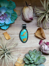 Load image into Gallery viewer, MJ Pendant - Big Blue FreeForm Pendant Fit 8mm