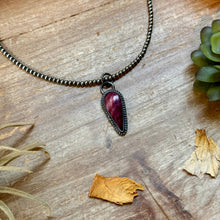 Load image into Gallery viewer, ***FREE Sterling Silver Pearl Necklace + MJ Purple Spiny Oyster Pendant