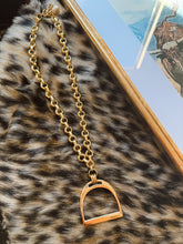 Load image into Gallery viewer, The Stirrup Necklace - Gold