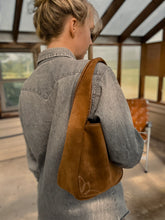 Load image into Gallery viewer, The Maddog Leather Hobo Purse - Cowhide