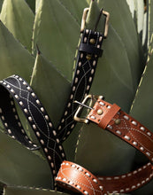 Load image into Gallery viewer, The Classic Buckstitch Belt - saddle