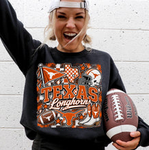 Load image into Gallery viewer, College Game Day T-Shirt | Choose Your Team | Black Gildan Softstyle