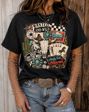 Load image into Gallery viewer, Turquoise Rodeo Collage Tee