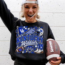 Load image into Gallery viewer, College Game Day T-Shirt | Choose Your Team | Black Gildan Softstyle