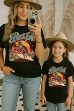 Load image into Gallery viewer, Buck Em' Vintage Western Rodeo Tee