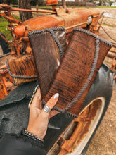 Load image into Gallery viewer, The Hazy Elva Wallet (Brown Leather ) a Haute Southern Hyde by Beth Marie Exclusive