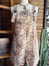 Load image into Gallery viewer, The Gingham Cowboy Romper