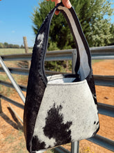 Load image into Gallery viewer, The Maddog Leather Hobo Purse - Cowhide