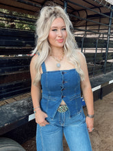 Load image into Gallery viewer, The Lenny Denim Top