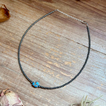 Load image into Gallery viewer, Golden Hills Turquoise &amp; Sterling Silver Pearl Necklace